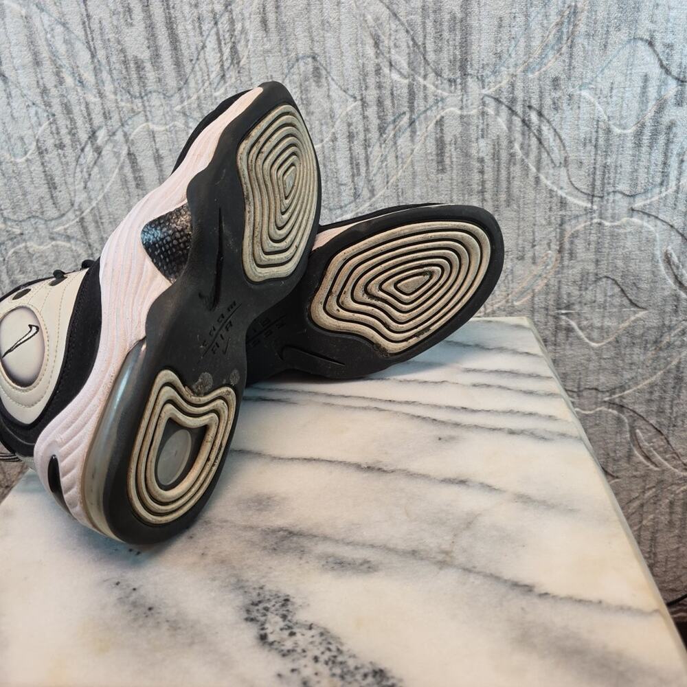 Nike Air Penny II 2 Panda Light Bone White Black DZ2549-001 Sz 10 - Picture 8 of 8